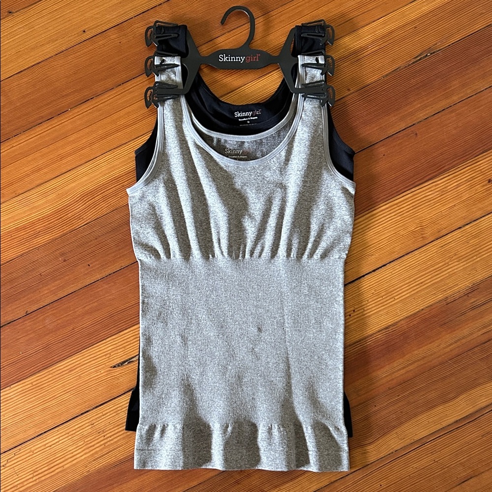 Skinnygirl Smoothers Shapers Set of 2 Tank Tops